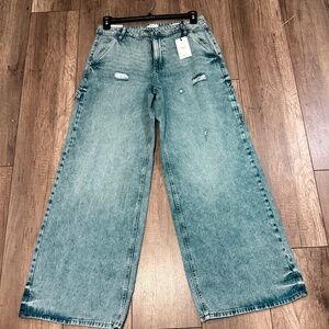 Forever 21 Wide Leg Jeans